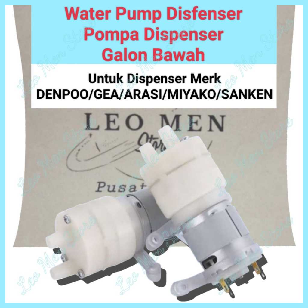 Mesin Pompa Disfenser Galon Bawah~Dinamo Pompa Dispenser Galon Bawah~Water Pump Disfenser Galon Bawa