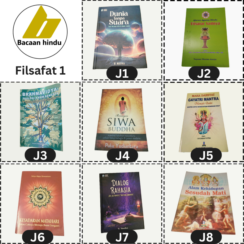 Buku Filsafat 1 Dunia Tanpa Suara Filsafat Yadnya Edisi 1 Brahmawidya Gayatri Mantra Kesadaran Matah