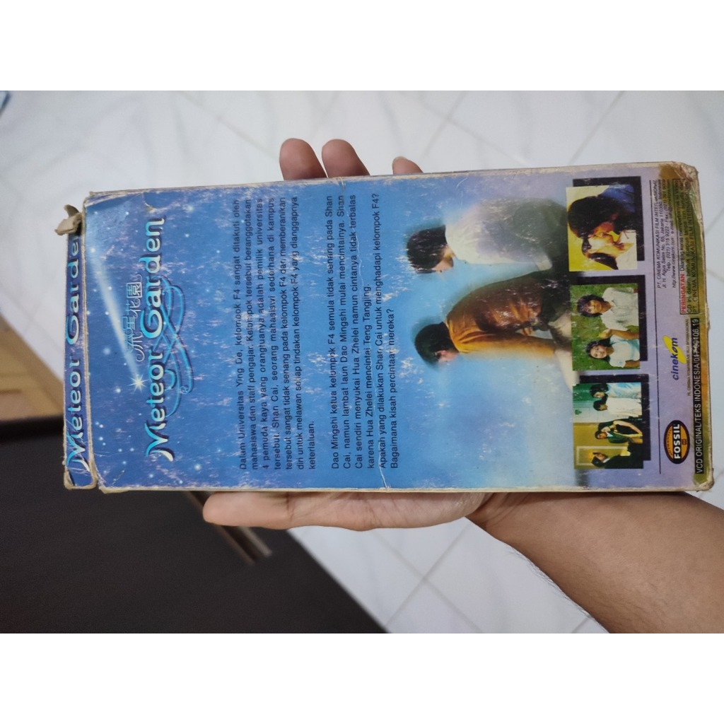 VCD Original Meteor garden 1 & 2 dijual SET, Nostalgia bareng F4