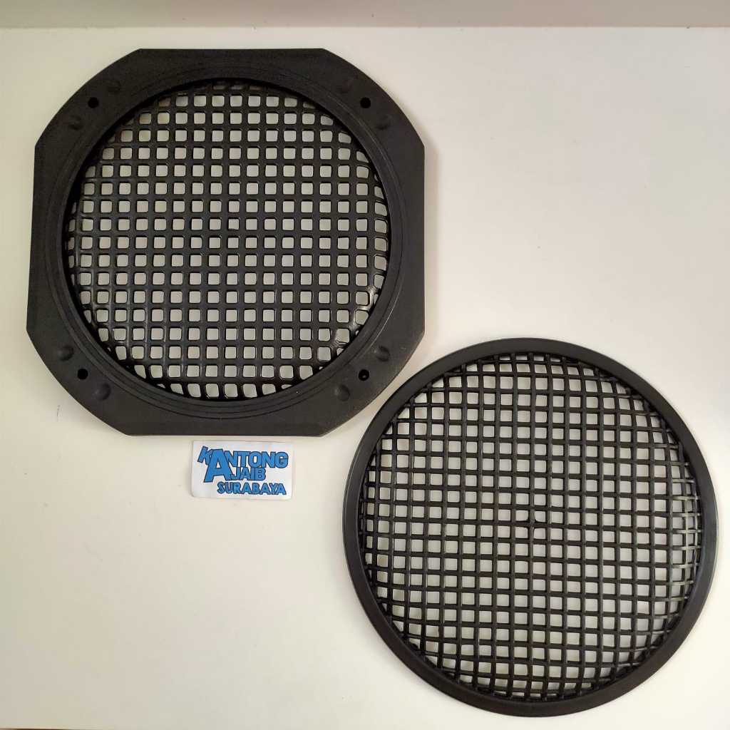 Grill Speaker Kotak 10" Cover Speaker 10 inch Ram Grill Speaker Tutup Grill Speaker 10 inch Pigura G