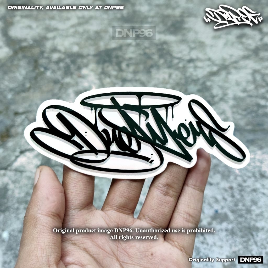 

Stiker Grafiti Sticker Graffiti DREAMERS / Sticker Helm / Sticker Aesthetic / Sticker Tahan Air