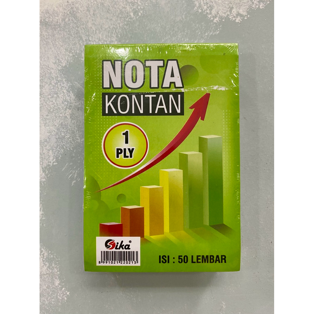 

Nota Kontan 1 Ply Kecil Sika 50 Lembar [1pak isi 10buku]