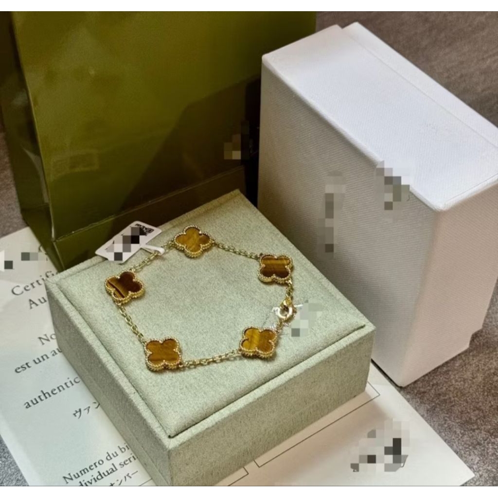 VCA Four Leaf Bracelet Vintage Alhambra