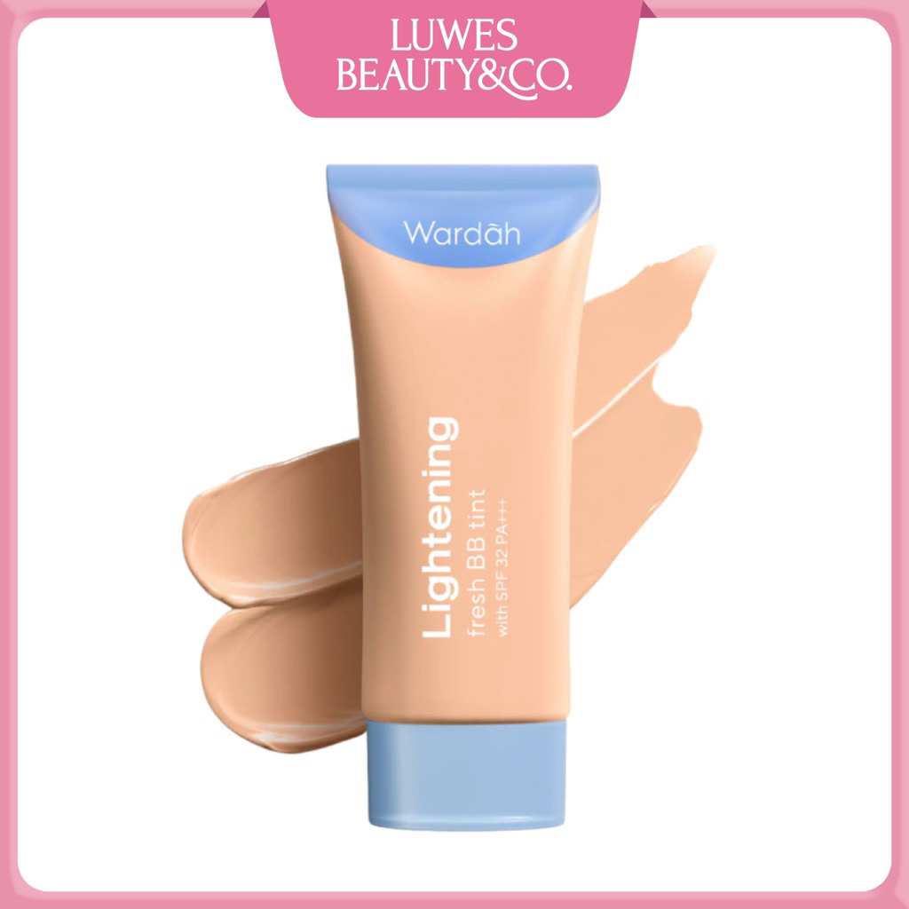 Wardah Lightening Fresh BB Tint 15ml 25ml Alas Bedak Tinted Sunscreen