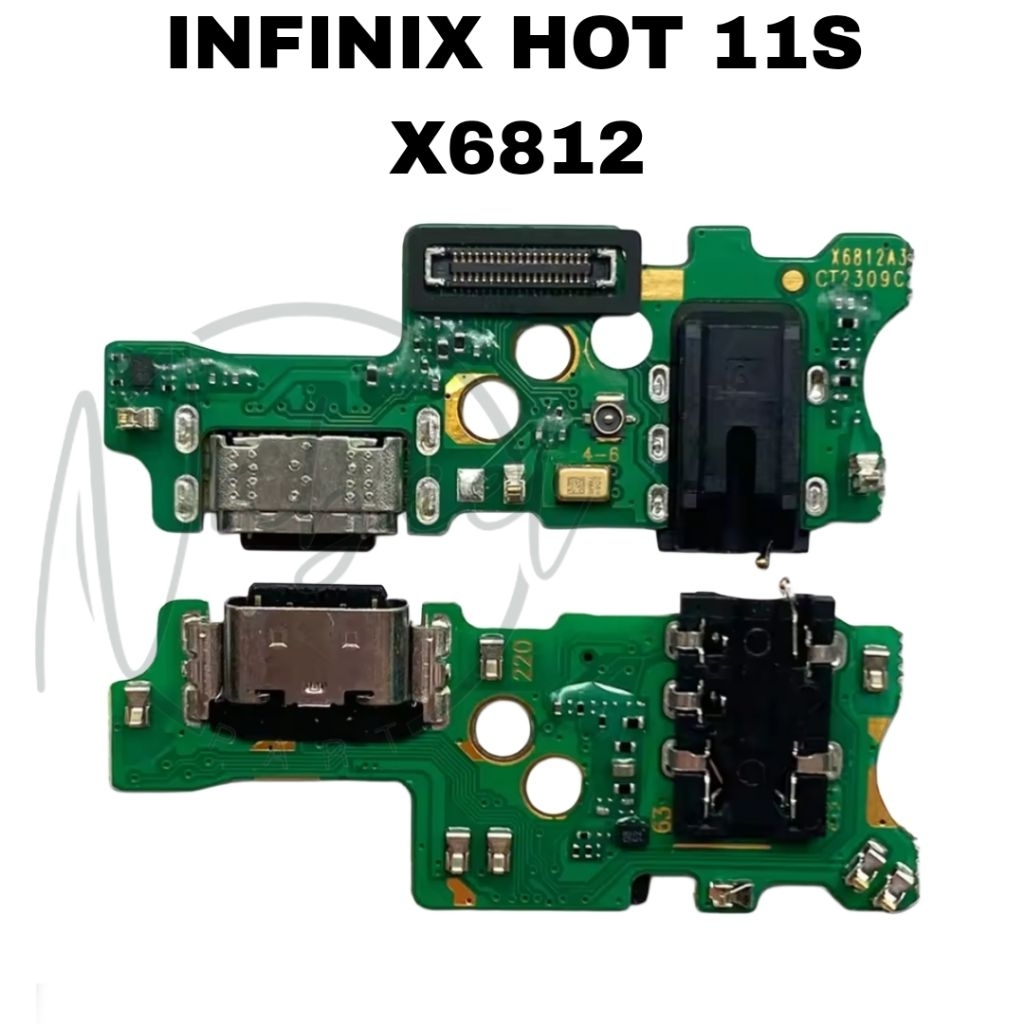 CONECTOR CAS / PCB CAS / PAPAN CAS HP INFINIX HOT 11S (X6812)
