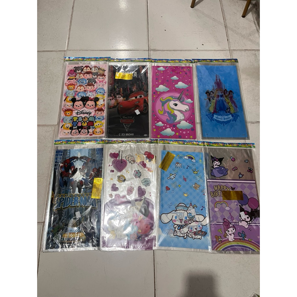 

OPP Plastik bingkisan / goodie bag/ plastik snack/ kantong ultah/ medium / Sedang 40 x 20cm