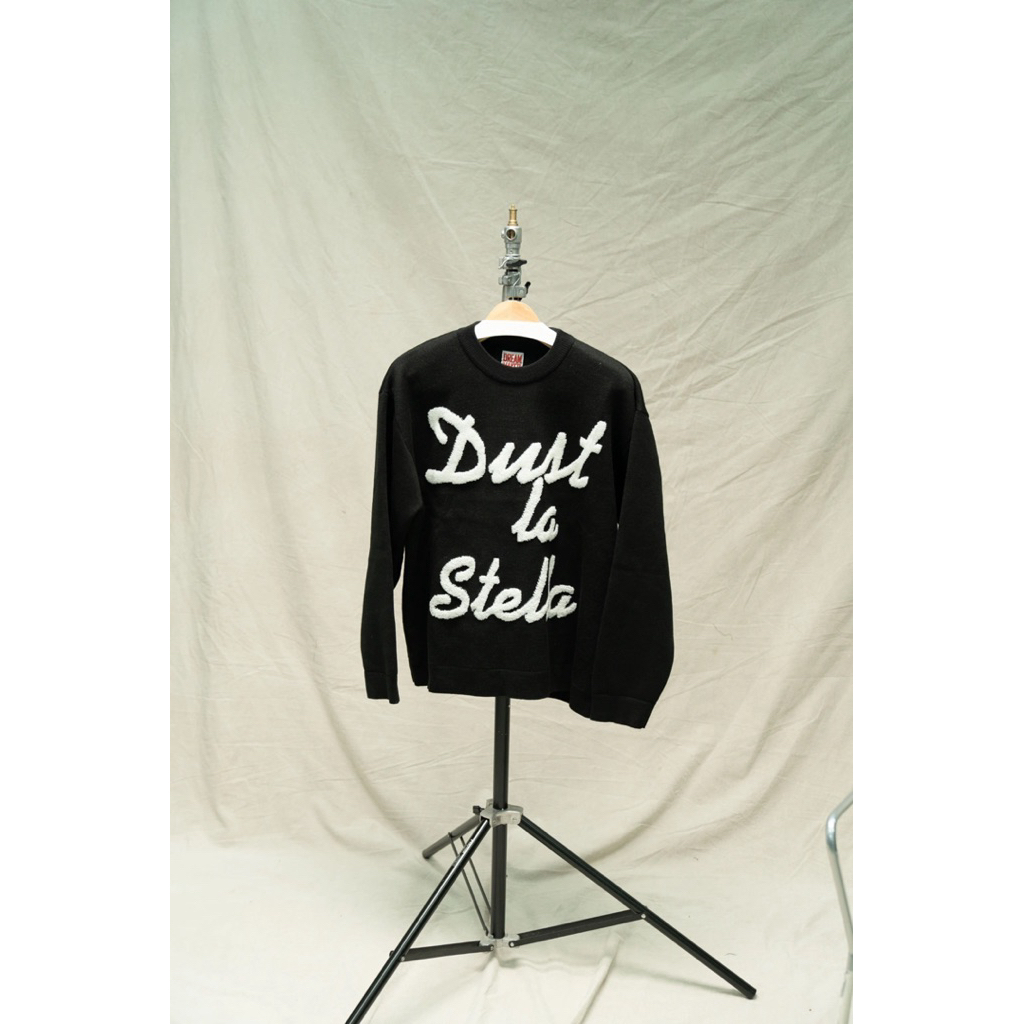 Dust La Stela-Signature Knit Long-Sleeve (Black)