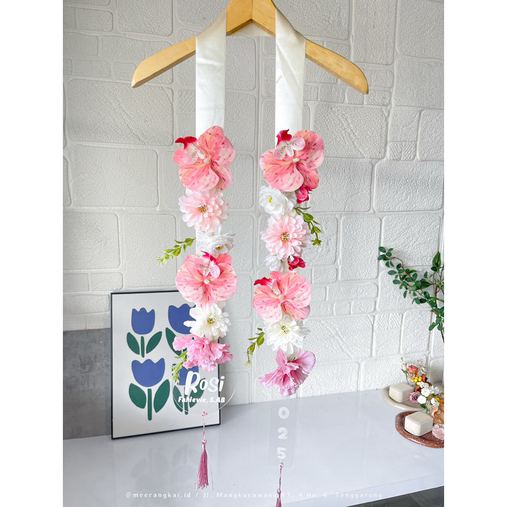 Flower Sash | Graduation Sash | Selempang Wisuda