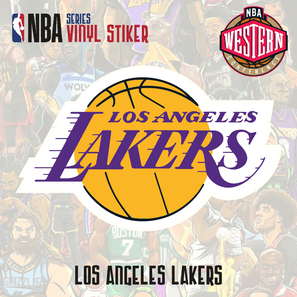 

Stiker Cutting NBA Los Angeles Lakers ( Vinyl )