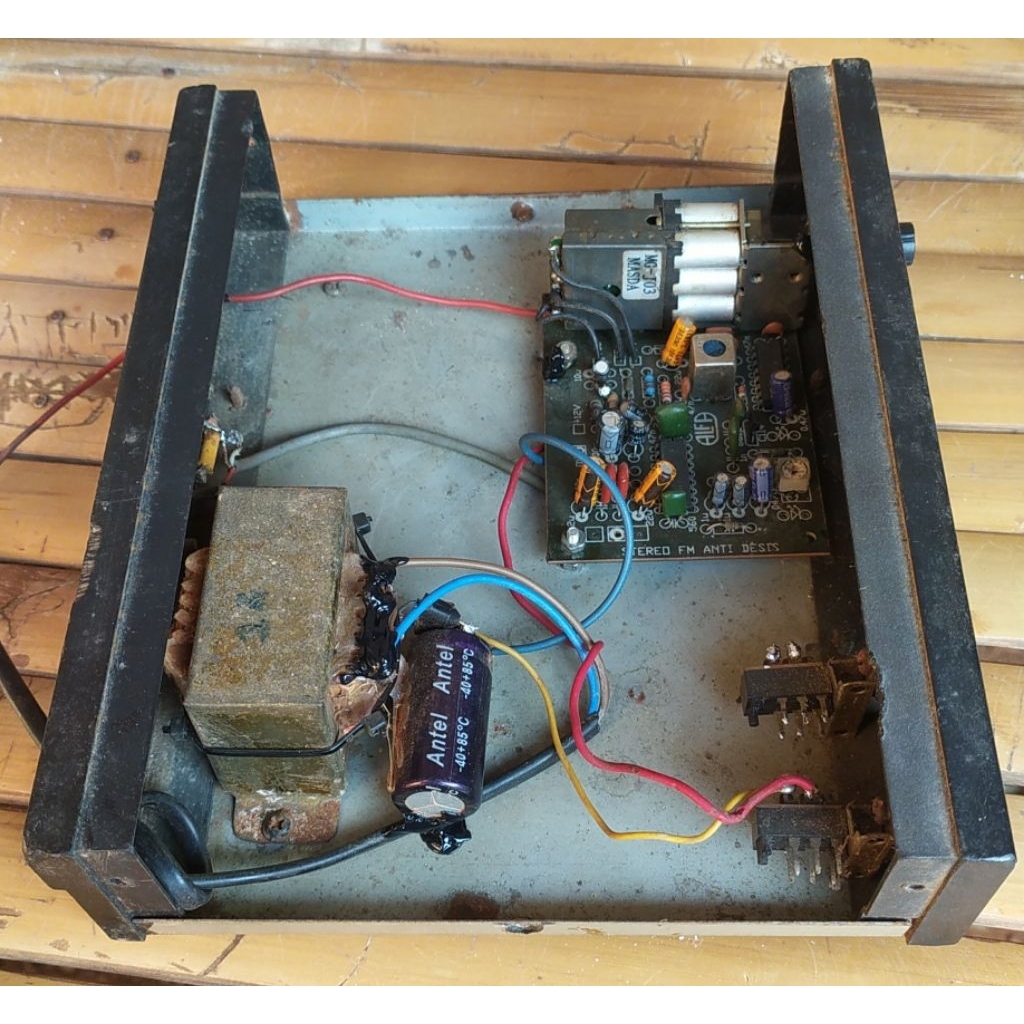tuner radio fm stereo siap pakai radio jadul
