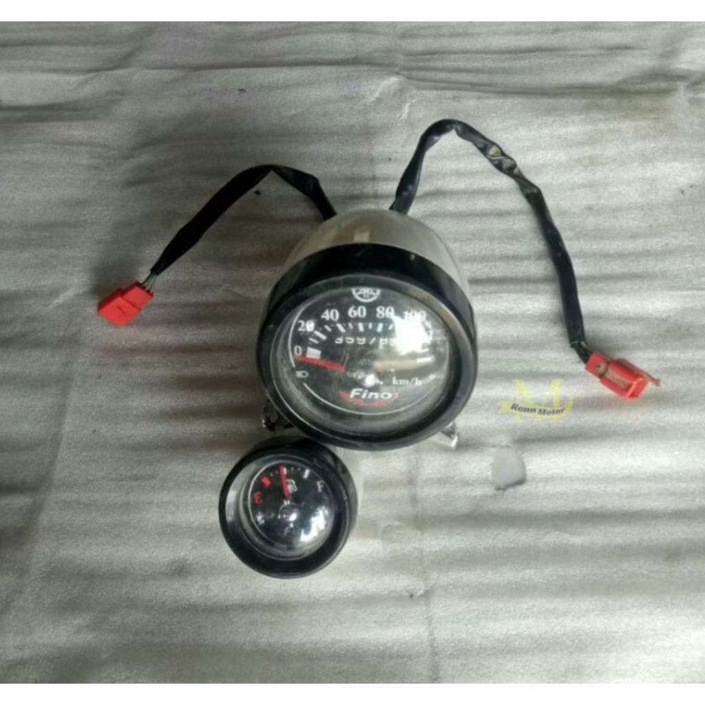 Speedometer Set Amper Bensin Fino Karbu Copotan Original