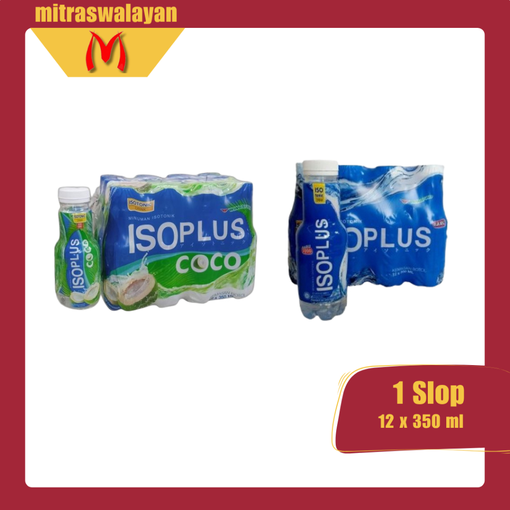 

ISOPLUS Minuman Isotonik 1 Slop isi 12 Botol @350 ml