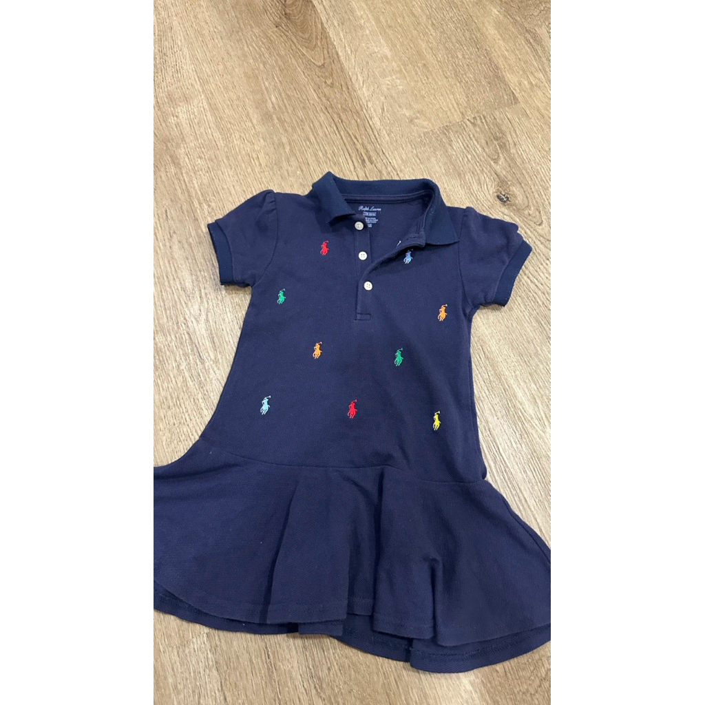 Polo Ralph Lauren Dress Biru bukan annafie sarah louise deargg rachel riley laura ashley pretty orig