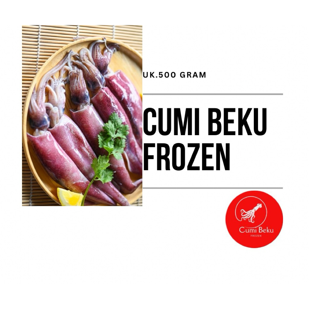 

cumi Beku Frozen 1/2Kg (500 Gram)