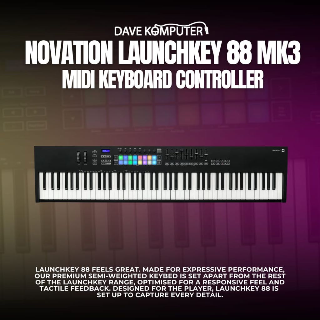 Novation Launchkey 88 MK3 Midi Keyboard Controller