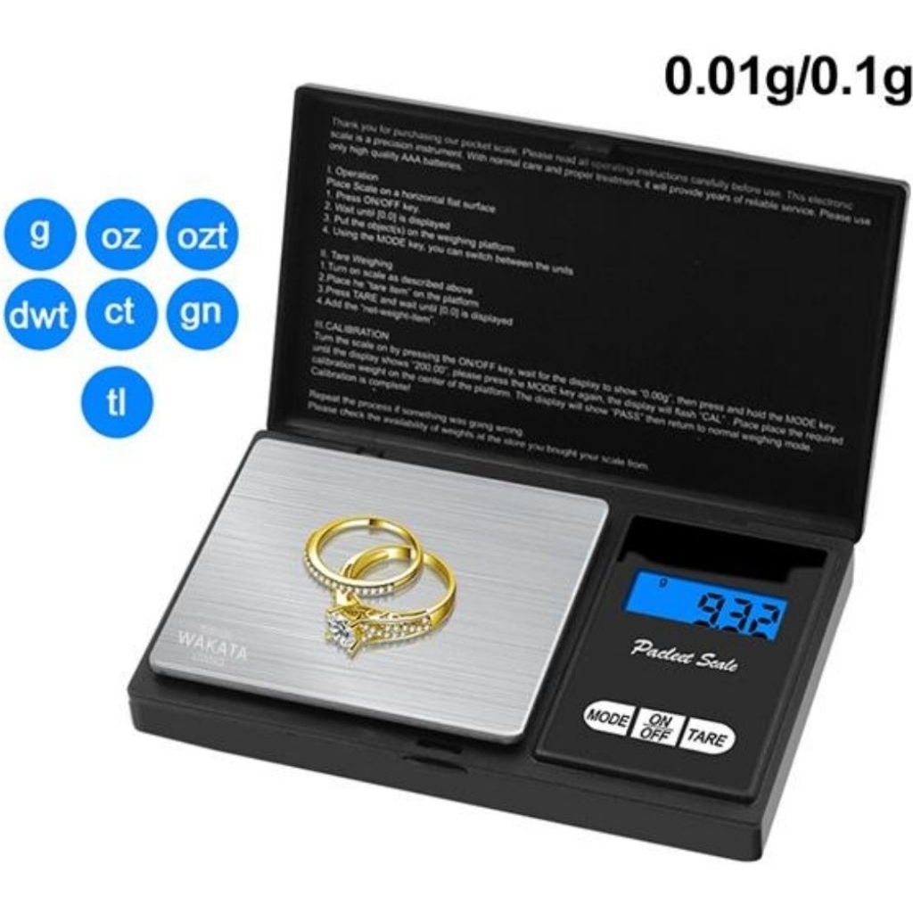 Timbangan Emas digital/timbangan saku digital