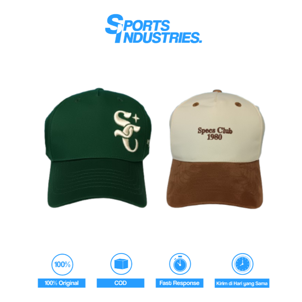 TOPI SPECS CLUB 1980 BASEBALL / 1980 SUEDE CAP 100% ORIGINAL