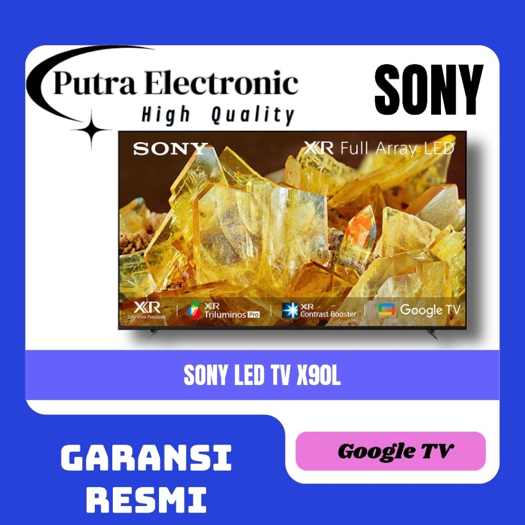 SONY 75X90L / XR-75X90L 4K GOOGLE TV FULL ARAY 75 INCH