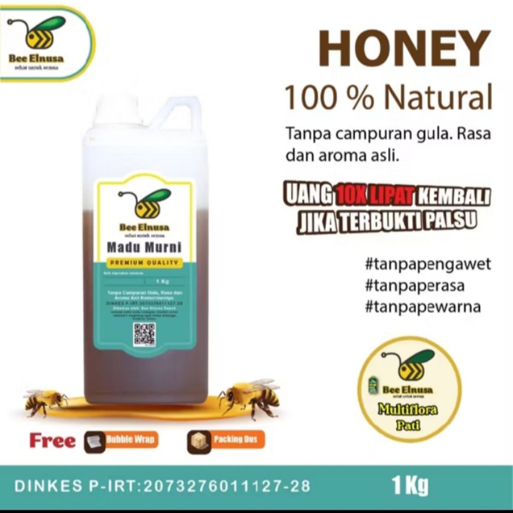 madu multiflora pati / madu asli 1kg