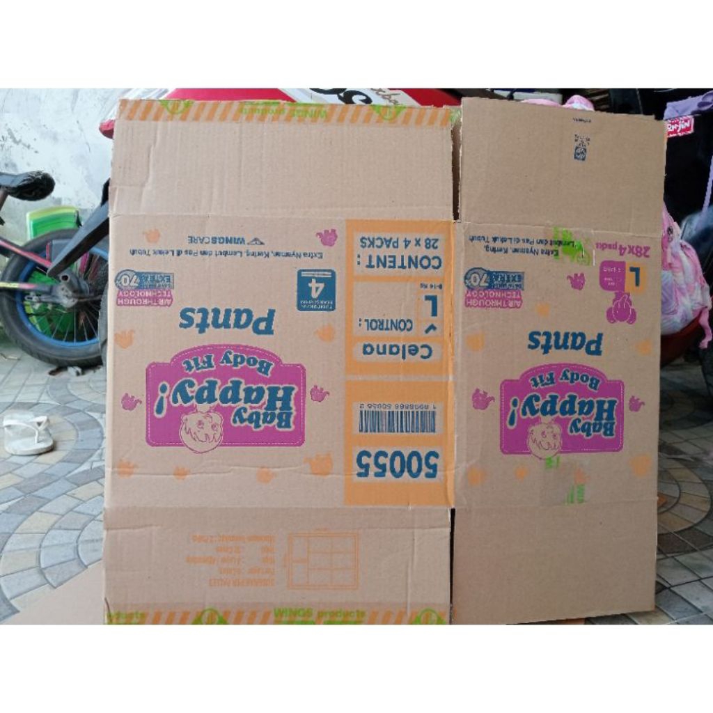 

Tambahan kardus packing
