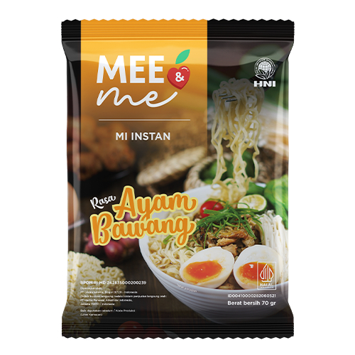 

Mee and Me, Mie Rebus Rasa Ayam Bawang HNI/pcs