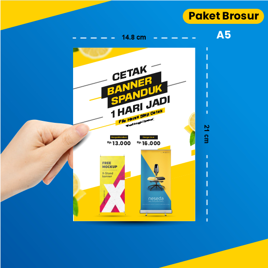 

Cetak A5 Color - HVS | Basic Paper | 1 Sisi / 2 Sisi | MURAH