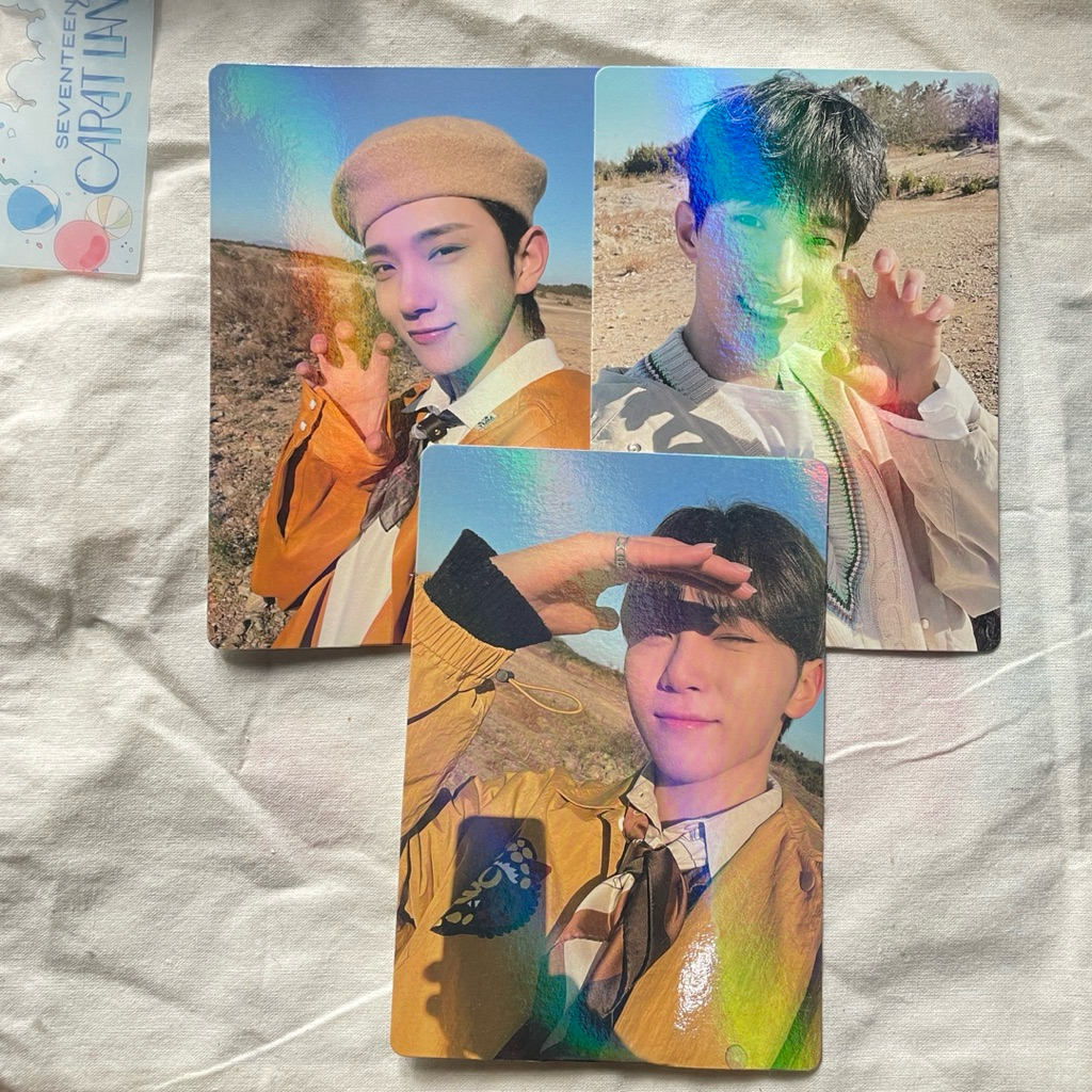 SEVENTEEN FACE THE SUN HOLO BENEFIT FACE THE SUN WEVERSE OFFICIAL BENEFIT JOSHUA DK SEUNGKWAN