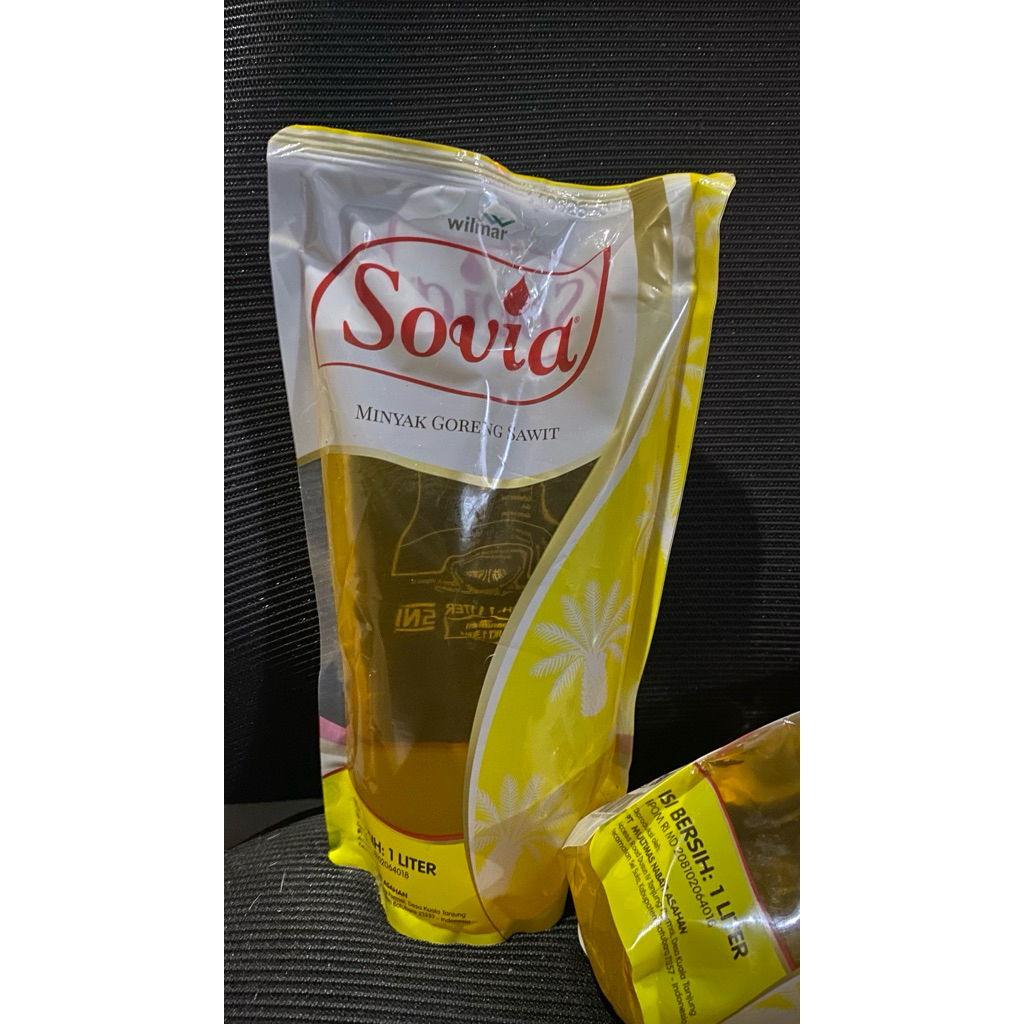 

Minyak goreng Sovia 1 liter