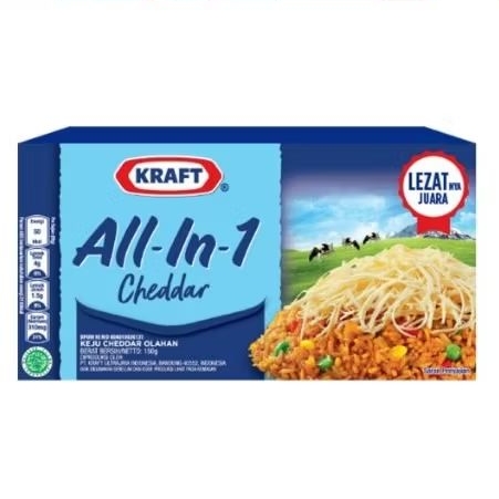 

Kraft Cheddar All in 1 150gram