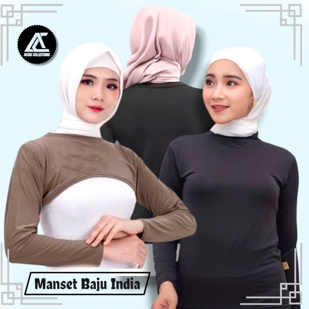 Baju Manset Dewasa, Baju Manset India dewasa,manset mini, bahan Jersey kualitas Premium.