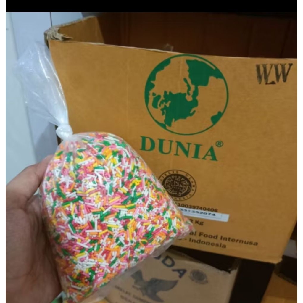 

Mesis rainbow 250gram Dunia/Plaza