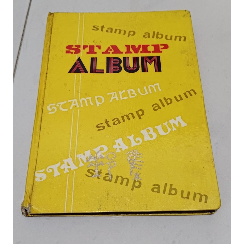 ALBUM PERANGKO ISI PERANGKO AJMAN SEBAGIAN