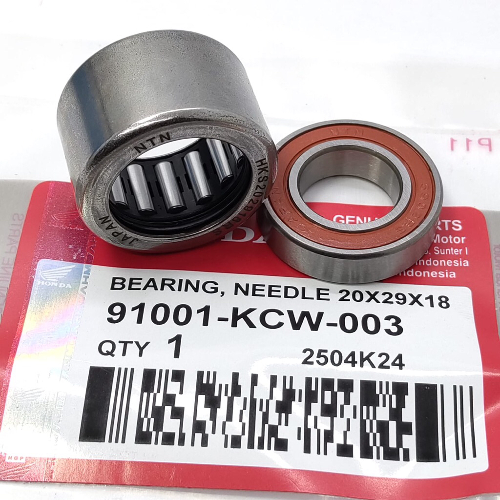 91001-KCW-003 Bearing Bambu Radial Laher Bambu Pully 20x2918 & 6902 Vario 110 Beat 110 Scoopy 110