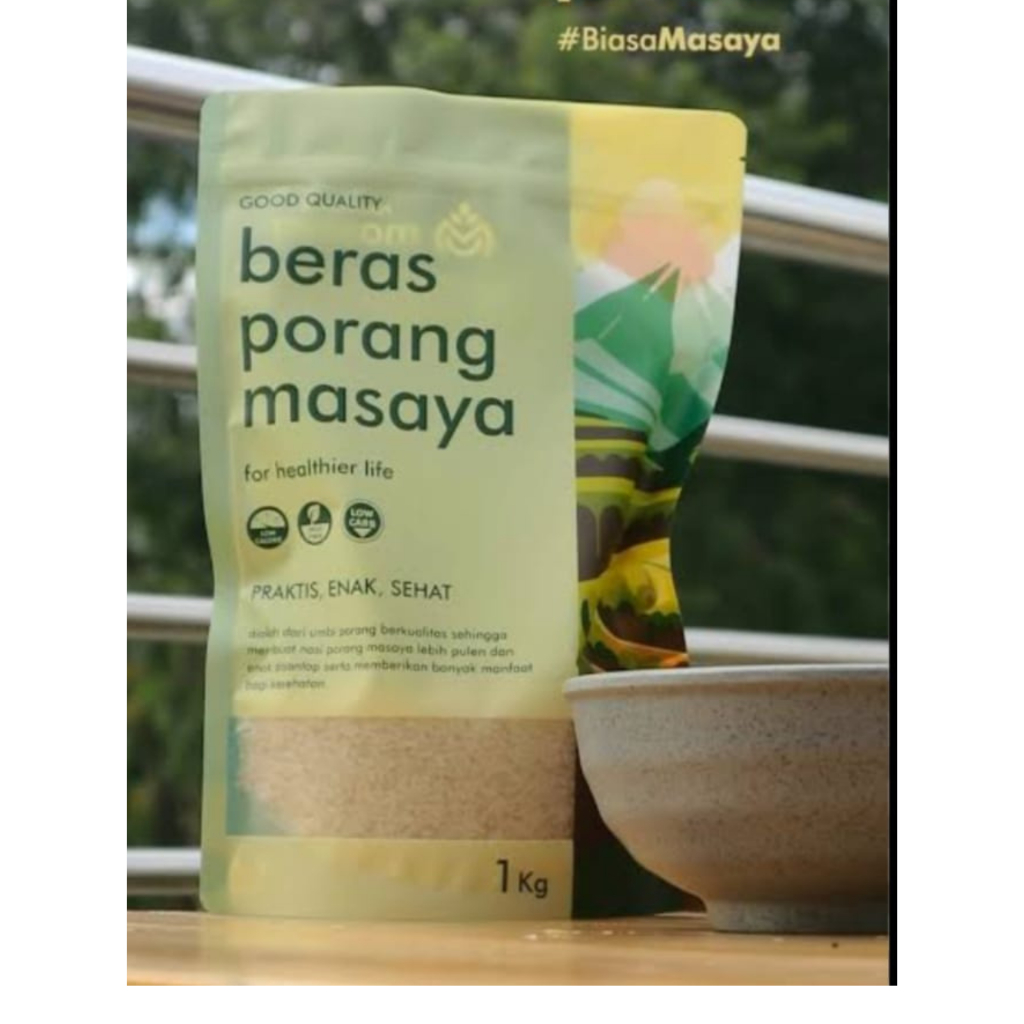 

Discon!! Masaya Beras Porang 1kg | Instant Konjac Rice - Mudah & Praktis exp/2026.