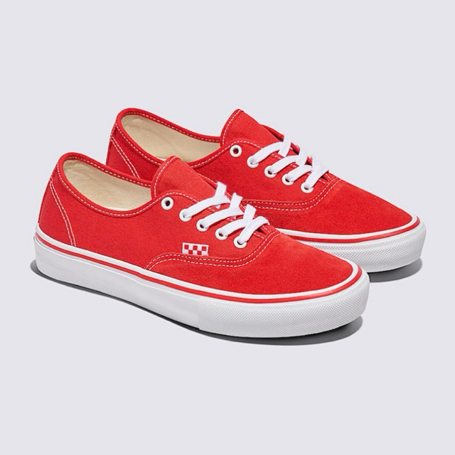 Vans Skate Authentic Shoes - Red