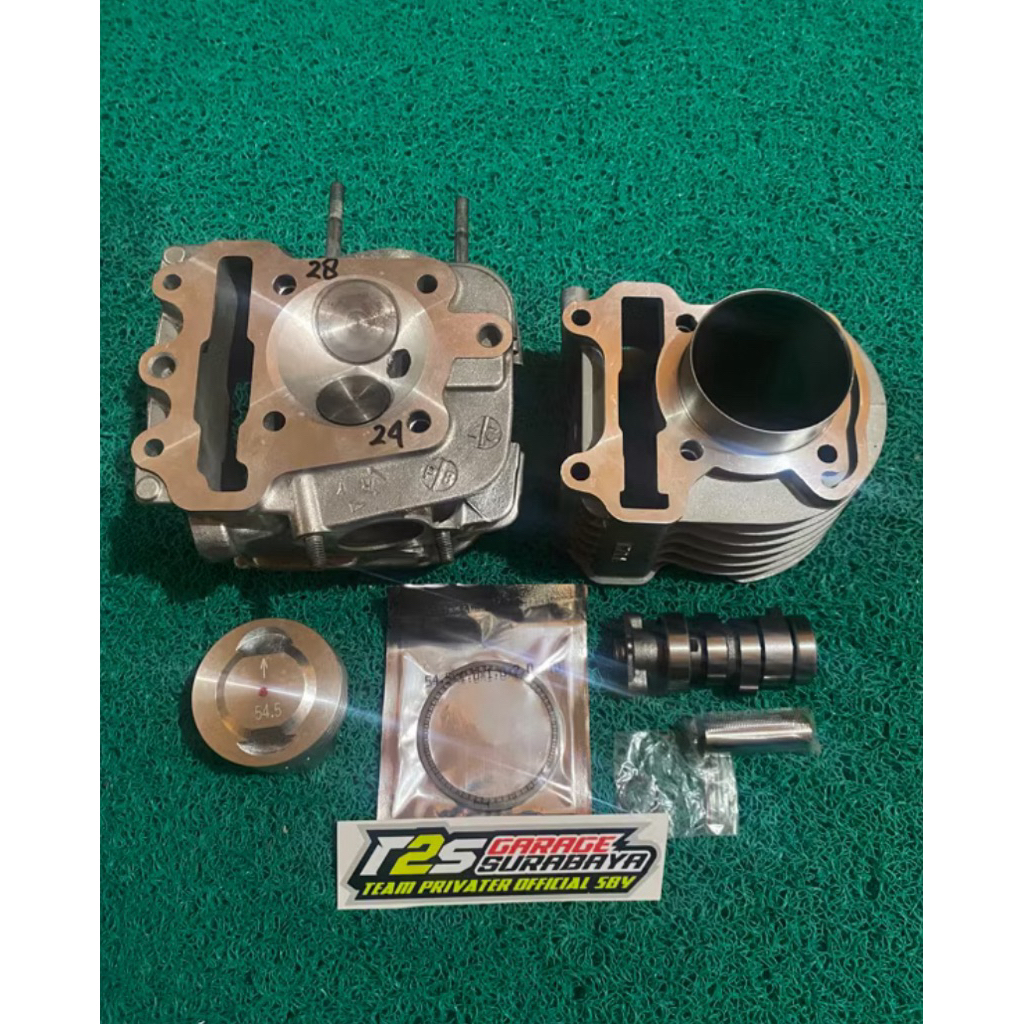 Paket Bore UP Beat Kvy Kzl K44 130CC Klep lebar