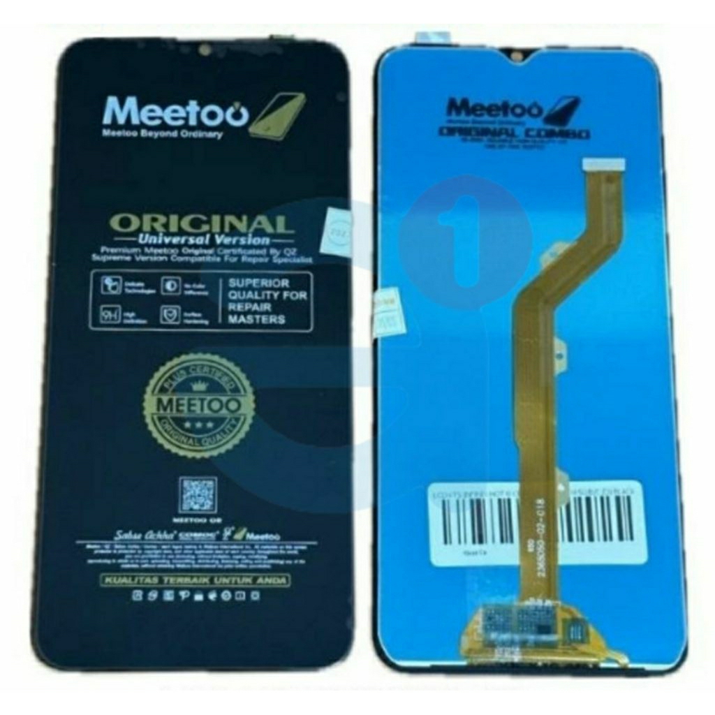 LCD+TS BLACK MEETOO|INFINIX X650/X650B/X650C/X650C/HOT 8