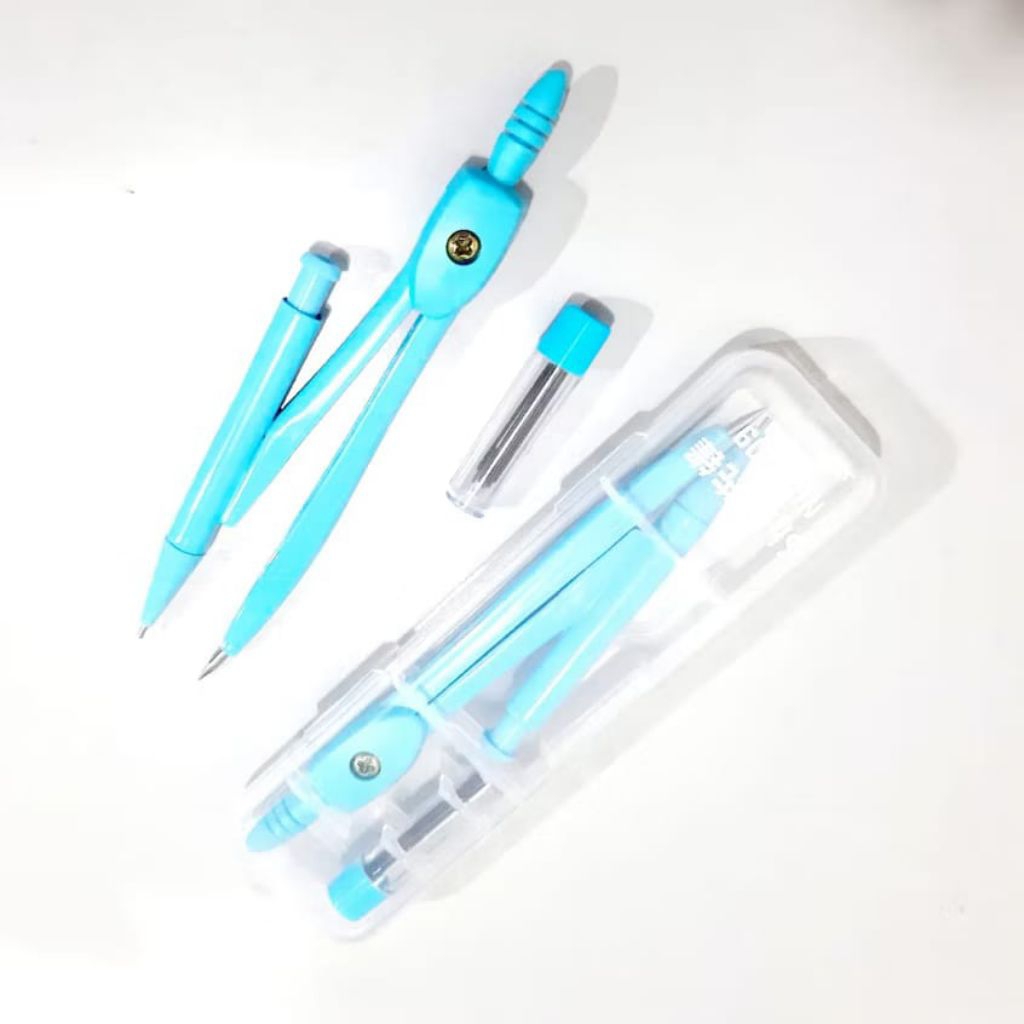 

Harga (1pcs) Jangka Besi Warna Plus isi Pensil DCS-3009