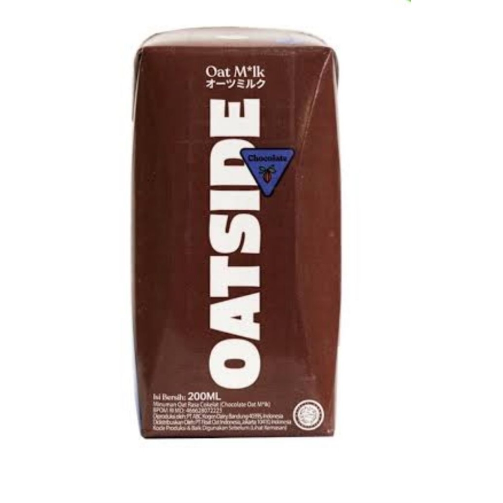 

oatside milk putih & coklat 1 karton