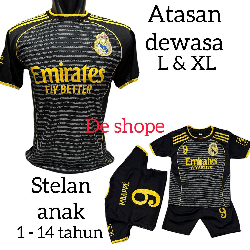 COD Setelan baju bola anak dan atasan dewasa kaos sepakbola termurah berkualitas 1 sampai 14 tahun m