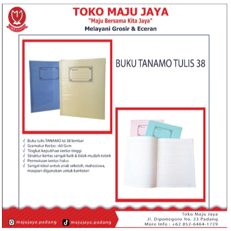 

Toko Maju Jaya Buku Tanamo Tulis 38 Math