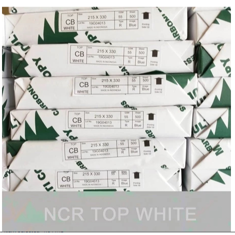 

Kertas NCR Folio/F4 TOP Putih Bagian Atas 1 Rim Multicopy
