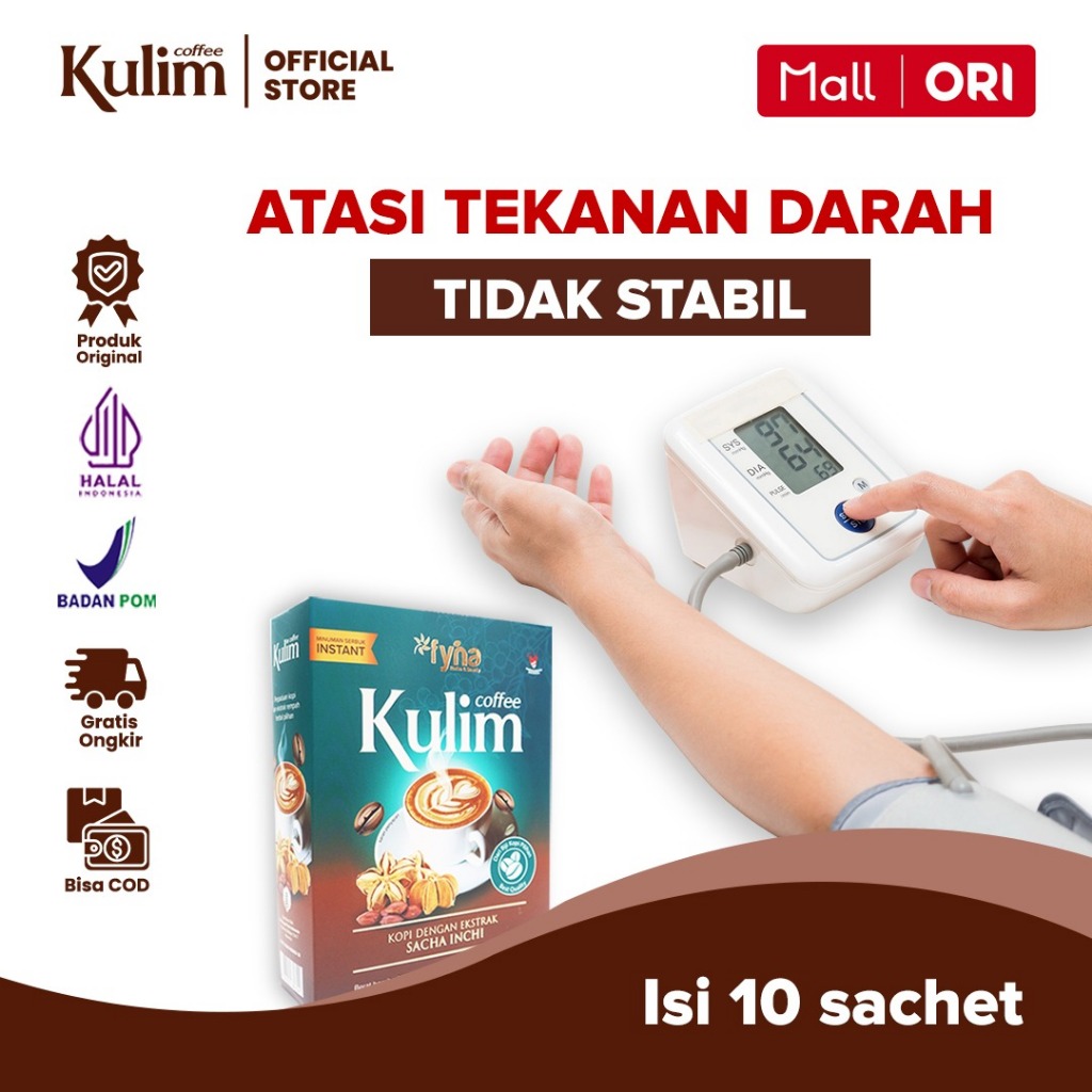 

KULIM COFFEE - Untuk Membantu Menstabilkan Tekanan Darah