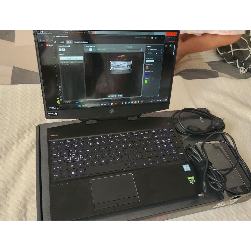 Laptop HP Omen 15 Core i7 9750 RTX2060