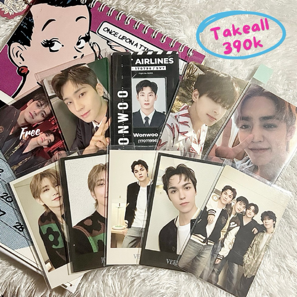 [Read Description] READY STOCK PC Photocard Seventeen Wonwoo Henggarae Wonwoo Cahil Wonwoo Pilot Set