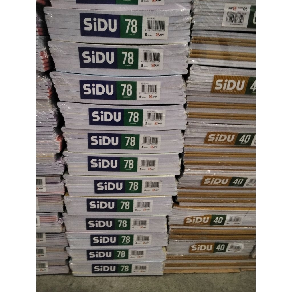 

Buku Tulis SIDU Isi 10 Pack