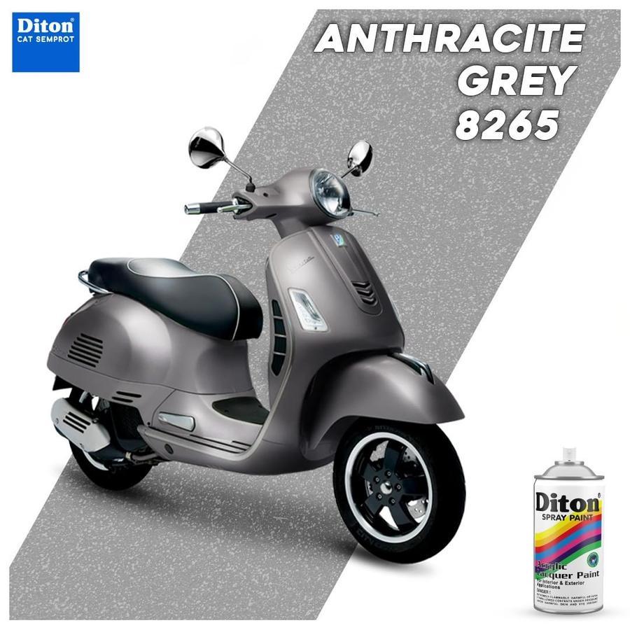 DITON SPRAY PAINT METALLIC ANTHRACITE GREY - 8265