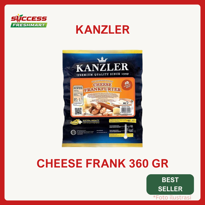 

Kanzler Cheese Frankfurter 500 Gr