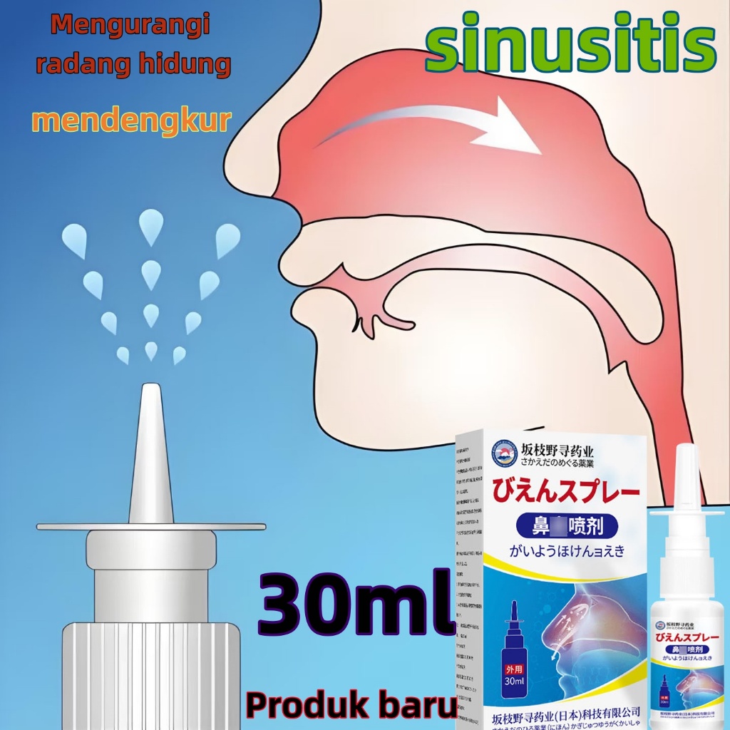Nasal Spray Obat Sinusitis Semprotan Hidung Paling Ampuh Spray Terapi Kesehatan Terapi Sinusitis
