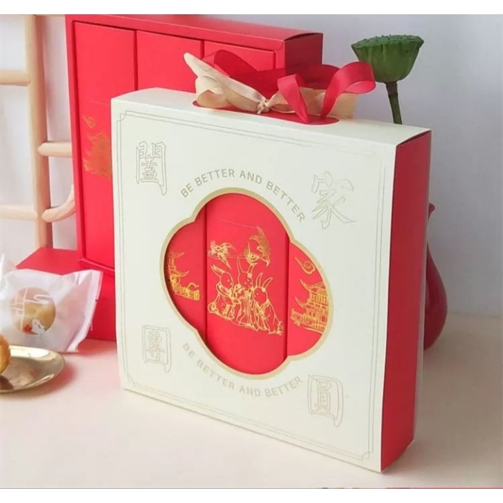 

Box Mooncake isi 9 | Mooncake Box | Kotak Mooncake | Hamper Mooncake | Kotak Kue Bulan | Box Kue Bulan | Kemasan Kue Bulan | Mooncake Packaging